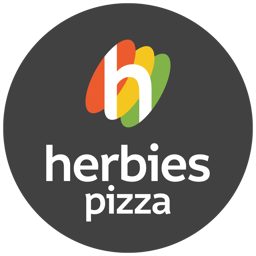 Herbies Pizza logo.